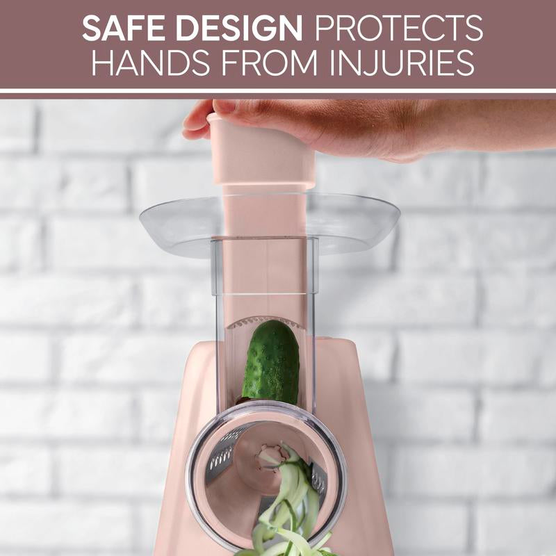 🌟 5-in-1 Electric Slicer Pro – Your All-in-One Kitchen Powerhouse!