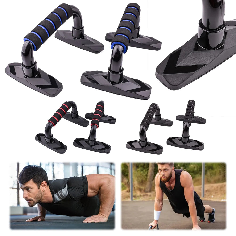 💪 2Pcs Ergonomic Push-Up Bars – Anti-Slip Handles for Chest, Arm & Core Training