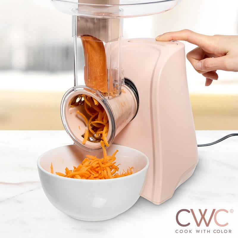 🌟 5-in-1 Electric Slicer Pro – Your All-in-One Kitchen Powerhouse!