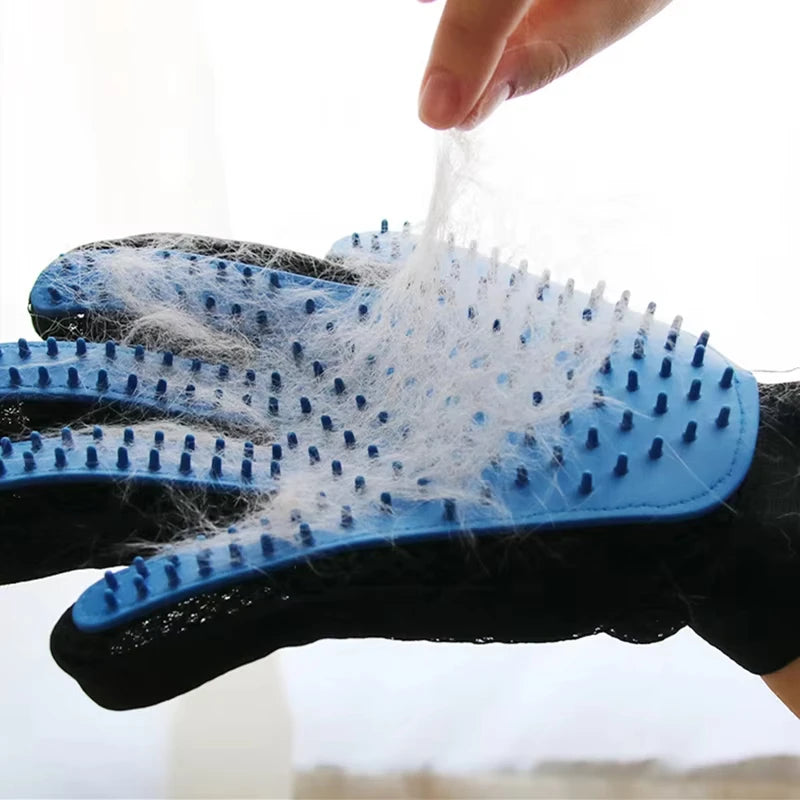 🐾 MagicGroom Glove – The Purr-fect Deshedding & Massage Glove for Cats & Dogs!