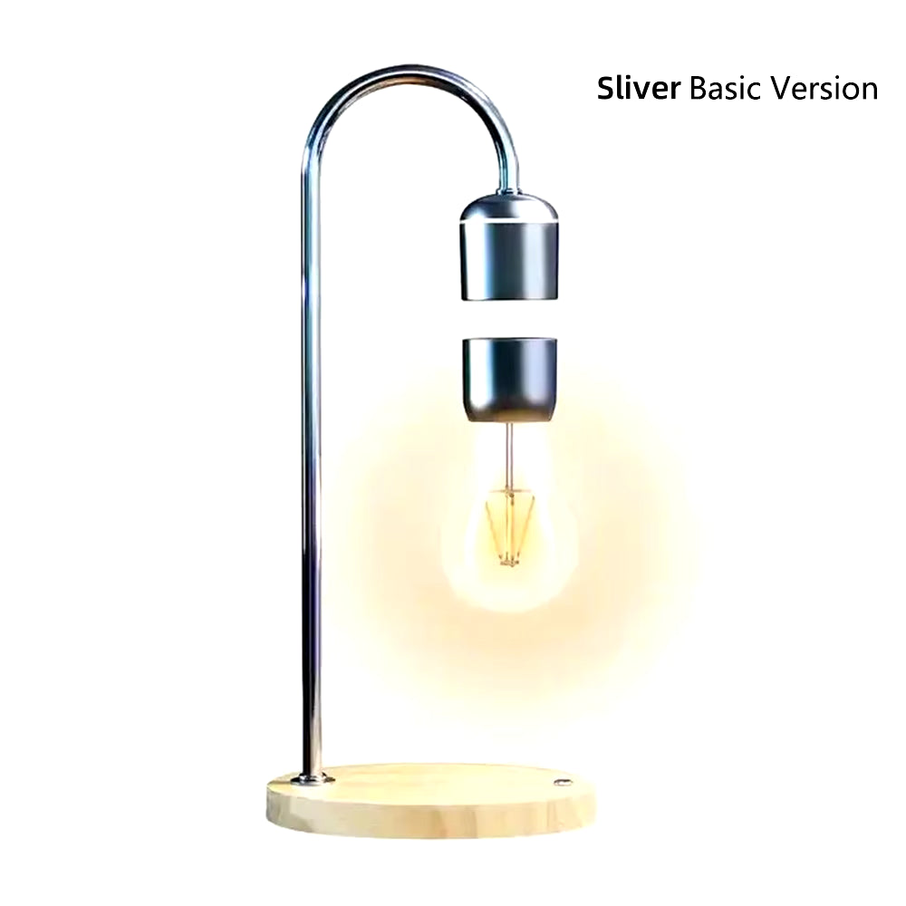 ✨ MagLev Glow Bulb – Floating LED Light + Wireless Charger in One!