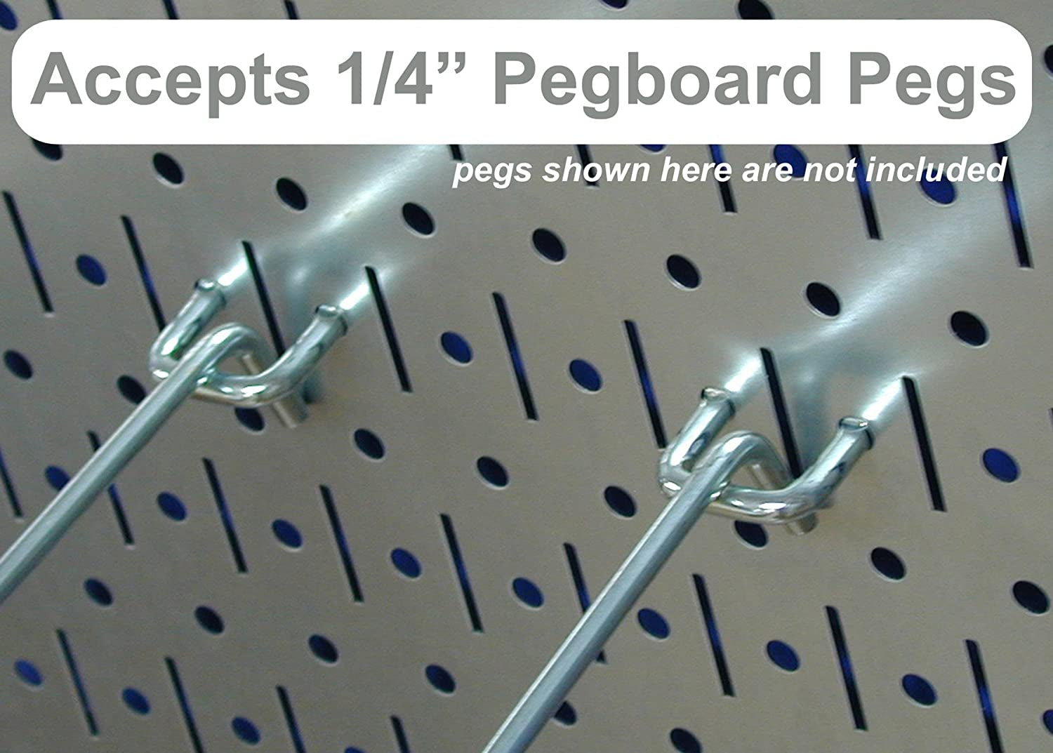 Wall Control Metal Pegboard Value Pack – (3) 32" x 16" Horizontal Beige Panels – Heavy-Duty Steel Wall Organizer for Garage, Home & Workshop – Includes Mounting Hardware – Made in USA