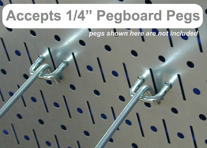 Wall Control Metal Pegboard Value Pack – (3) 32" x 16" Horizontal Beige Panels – Heavy-Duty Steel Wall Organizer for Garage, Home & Workshop – Includes Mounting Hardware – Made in USA