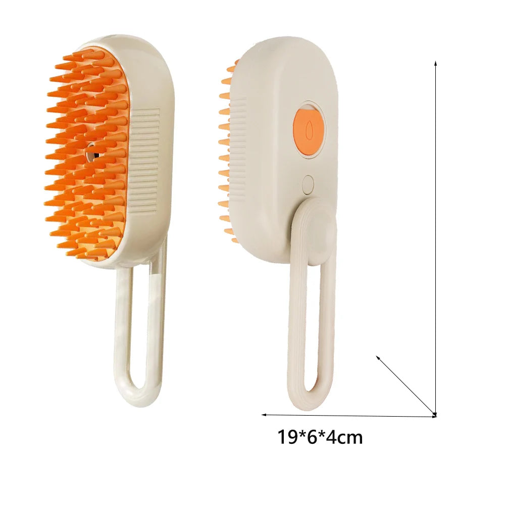 🐾 SprayBrush™: The 3-in-1 Steam Brush for Cats and Dogs – Massages, Detangles and Removes Hair Easily