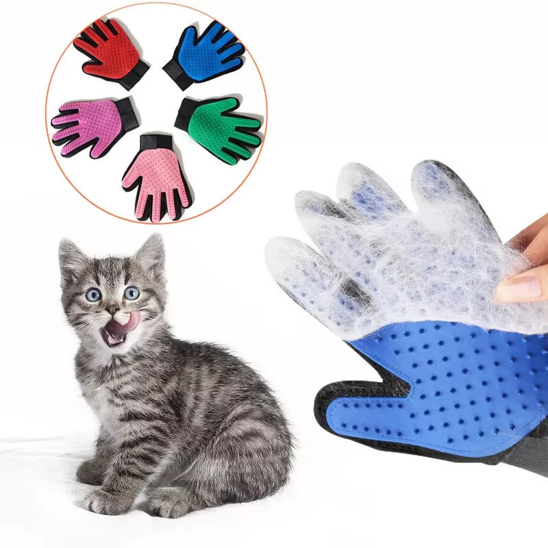 🐾 MagicGroom Glove – The Purr-fect Deshedding & Massage Glove for Cats & Dogs!