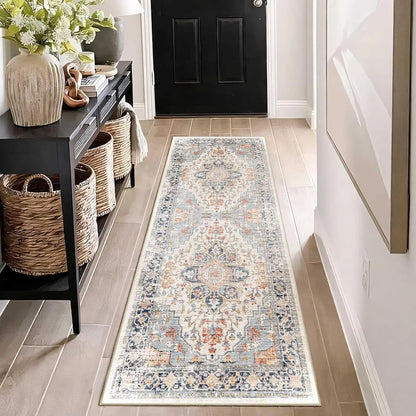 ✨ Boho Runner Rug – Super Soft & Anti-Slip Hallway/Kitchen/Bedroom Carpet (Stylish & Cozy!)