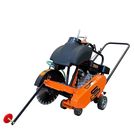Heavy-Duty Walk behind Concrete Floor Saw, W/6.5 HP Loncin Gasoline Engine, 3" Cutting Depth, TMG-Q300