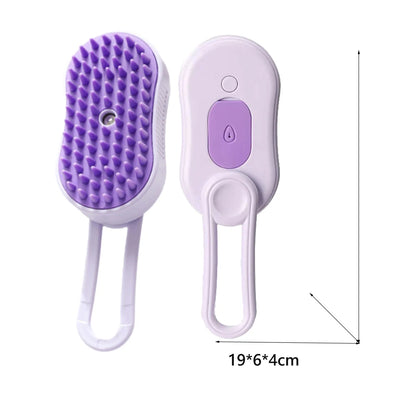 🐾 SprayBrush™: The 3-in-1 Steam Brush for Cats and Dogs – Massages, Detangles and Removes Hair Easily