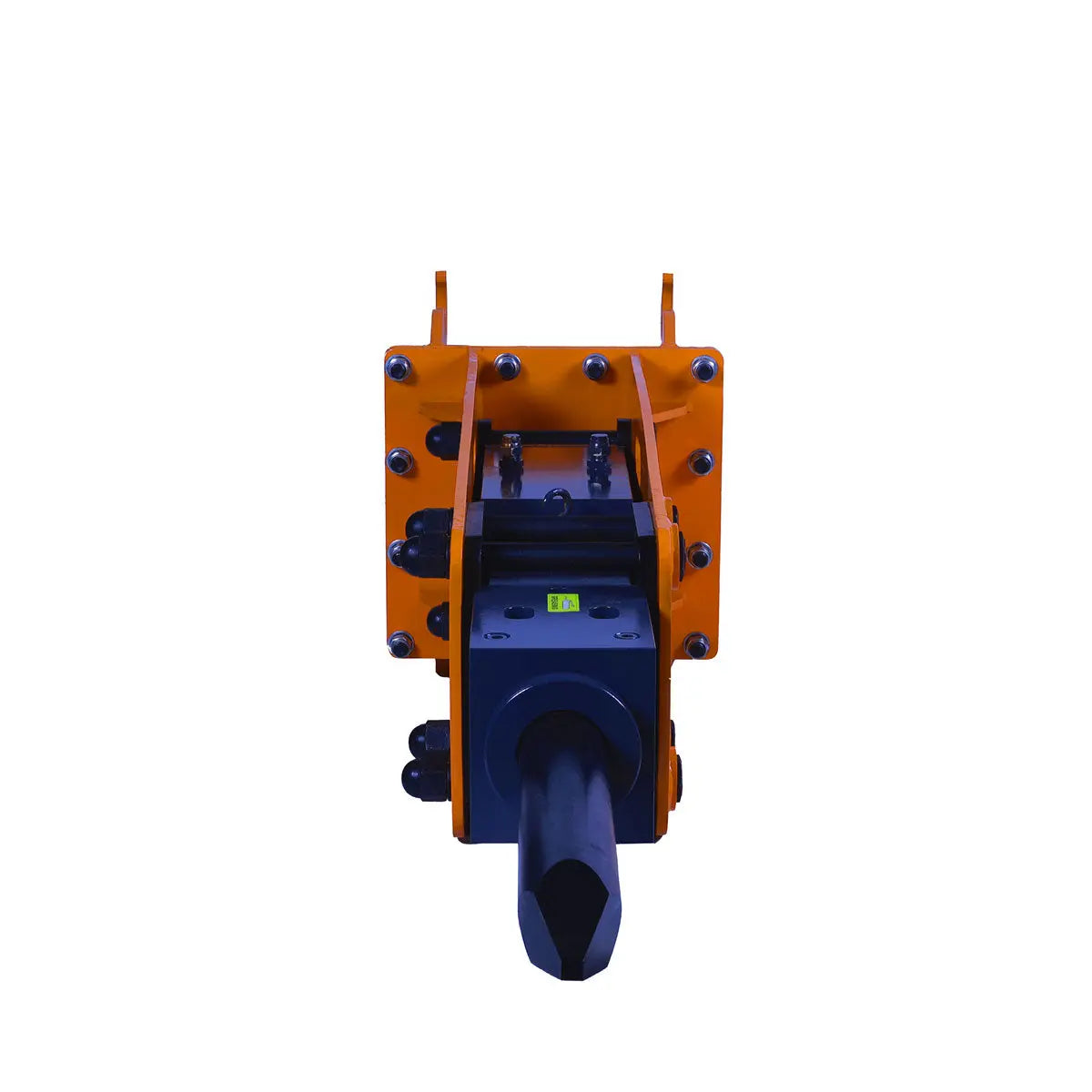 10-15 Ton Excavator/Backhoe Hydraulic Breaker, Quick Change (Q/C) Lugging, 4'' Moil Point Chisel, 1960 J Impact Energy, 400-700BPM, TMG-HB150Q