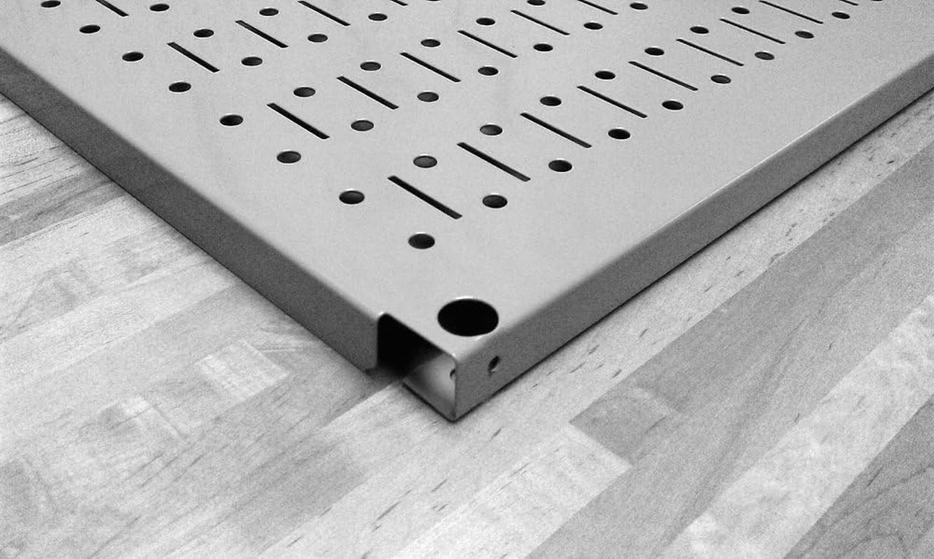 Wall Control Metal Pegboard Value Pack – (3) 32" x 16" Horizontal Beige Panels – Heavy-Duty Steel Wall Organizer for Garage, Home & Workshop – Includes Mounting Hardware – Made in USA