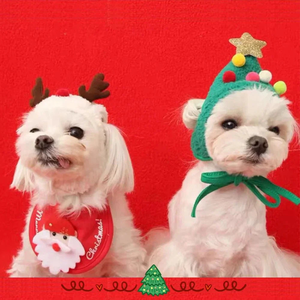 🎄 Santa Paws Costume Set – The Most Adorable Holiday Outfit for Pets!