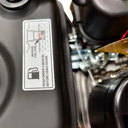 2380 Lbs Heavy-Duty Plate Compactor, 6.5 HP Loncin G200F Engine, 8" Compaction Depth, TMG-PC60
