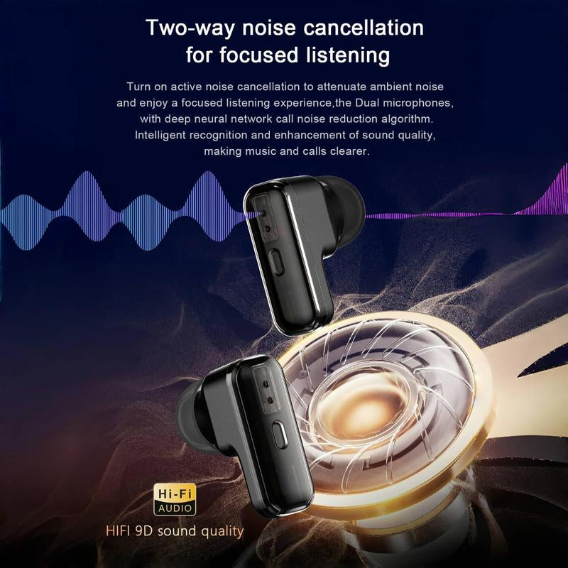 2-In-1 Wireless Headset Smartwatch, Smart Watch with Earbuds, Comes with a Silicone Protective Case, Wireless Calling, Music Play, Fitness Tracker, Smartwatch for Men Women, Compatible with Android and Iphone,The Best Gift for Family and Friends