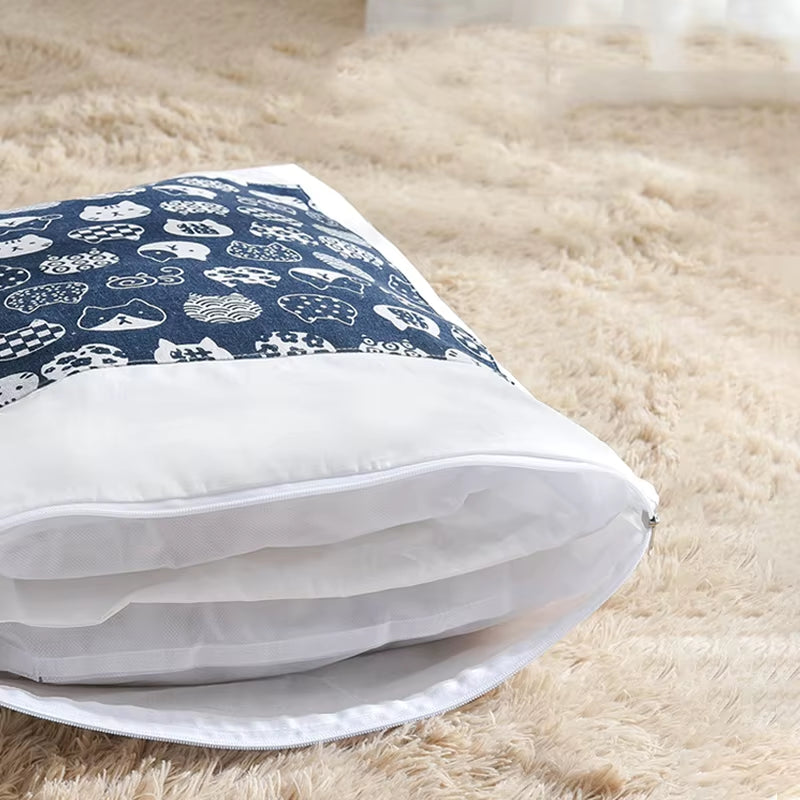 🐾 CozyCloud Pet Bed – Removable & Ultra-Snug Winter Retreat for Cats & Small Dogs!
