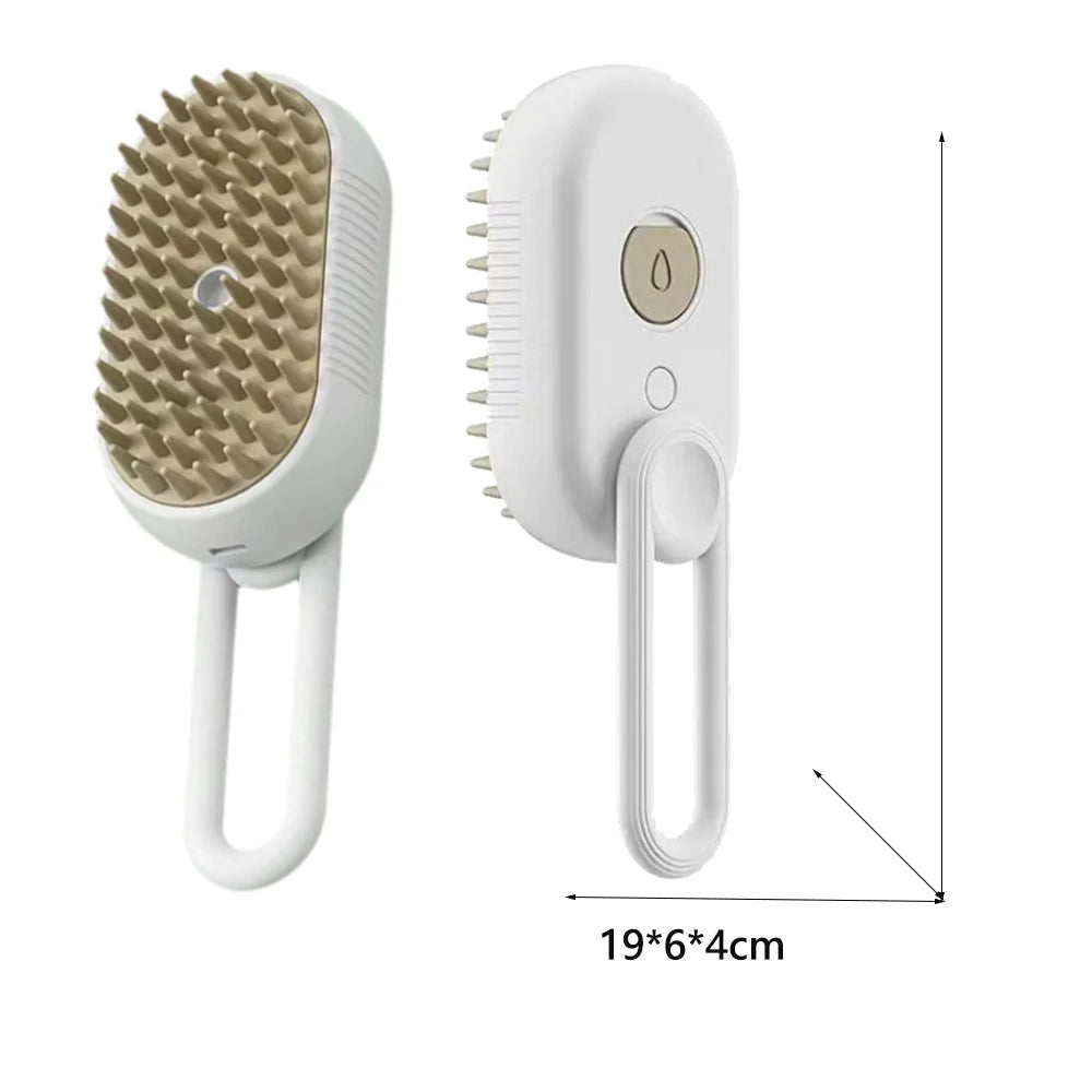 🐾 SprayBrush™: The 3-in-1 Steam Brush for Cats and Dogs – Massages, Detangles and Removes Hair Easily